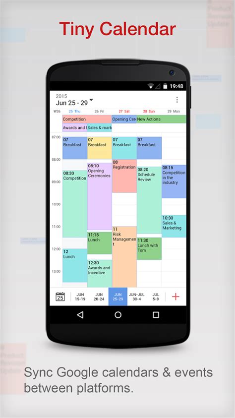 Tiny Calendar App Android
